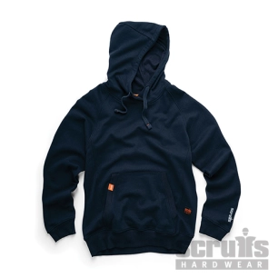 Scruffs - Sweatshirt à capuche bleu marine Eco Worker - Taille XL