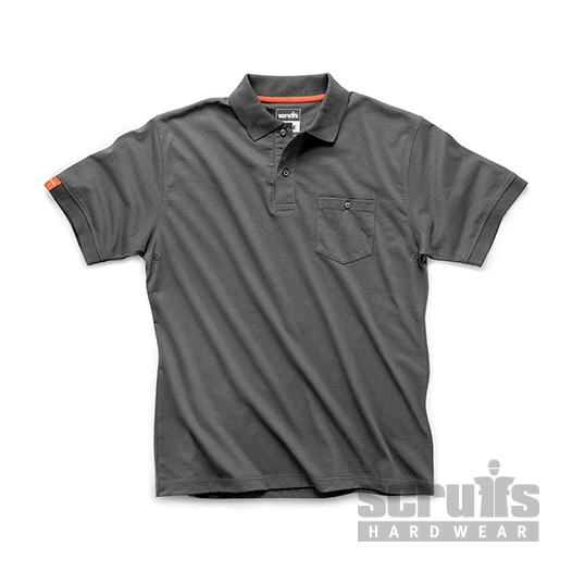 Scruffs - Polo graphite Eco Worker - Taille XXXL