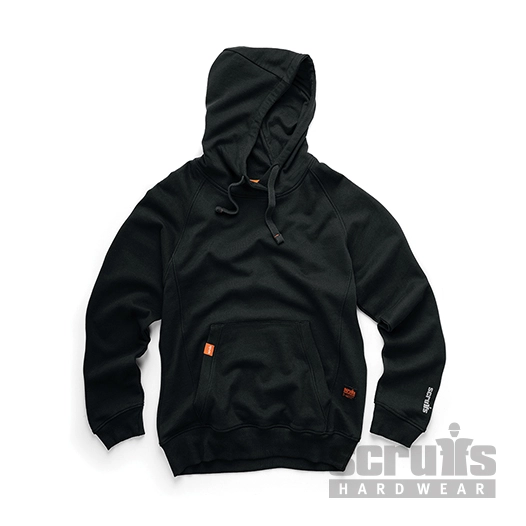Scruffs - Sweatshirt à capuche noir Eco Worker - Taille XL