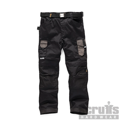 Scruffs - Pantalon de travail noir Pro Flex - Taille 38 S