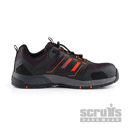 Scruffs - Baskets de sécurité noires/oranges Air - Pointure 43 (9)