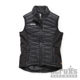 Scruffs - Gilet noire Trade pour femmes - Taille 42