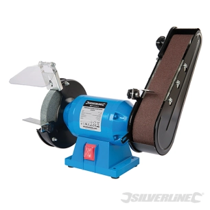 Silverline - Touret à meuler et ponceuse à bande 2-en-1, 240 W - 240 W