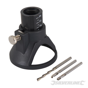 Silverline - Accessoires de coupe multi-usage, 4 pcs - 3,17 mm (1/8'')