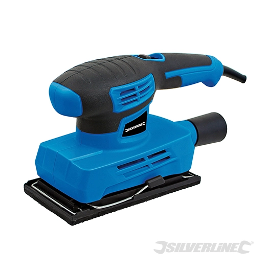 Silverline - Ponceuse vibrante feuille 1/3, 160 W - 160 W