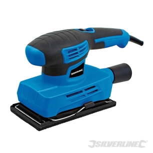 Silverline - Ponceuse vibrante feuille 1/3, 160 W - 160 W