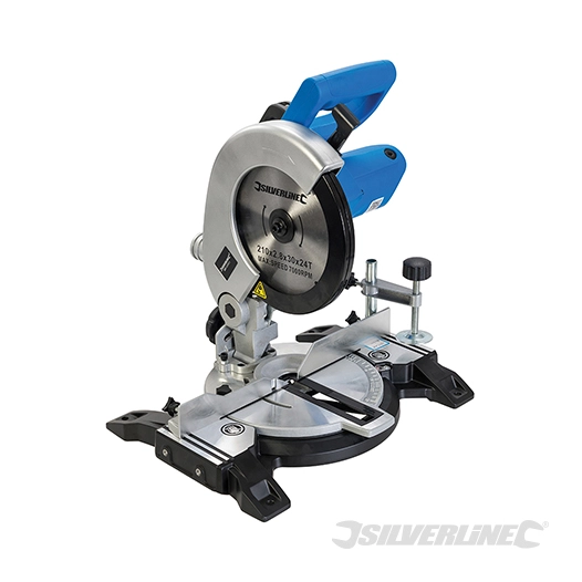 Silverline - Scie radiale combinée 210 mm, 1 400 W - 1 400 W