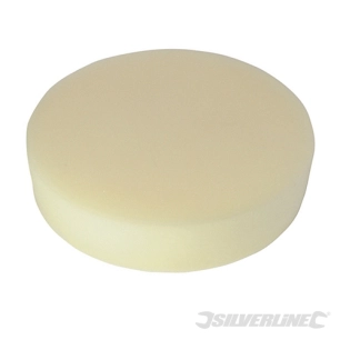 Silverline - Éponge de polissage auto-agrippante - 125 x 38 mm