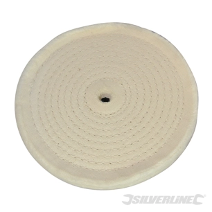 Silverline - Disque de polissage avec couture en spirale - 150 mm