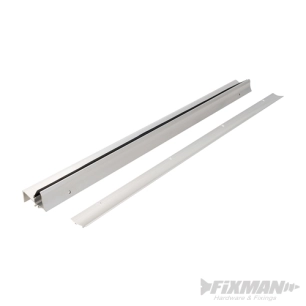 Fixman - Seuil de porte anti-pluie, 914 mm - Argenté