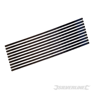 Silverline - Lames pour scie à chantourner, 10 pcs - 170 mm 14 TPI