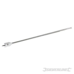 Silverline - Mèche à bois plate extra longue - 25 x 400 mm