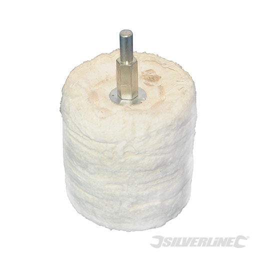 Silverline - Tampon de polissage cylindrique - 63 mm