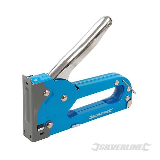 Silverline - Agrafeuse manuelle en acier - 4 - 8 mm, type 53