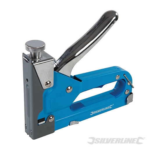 Silverline - Agrafeuse 3-en-1 - 4 - 14 mm type 10J