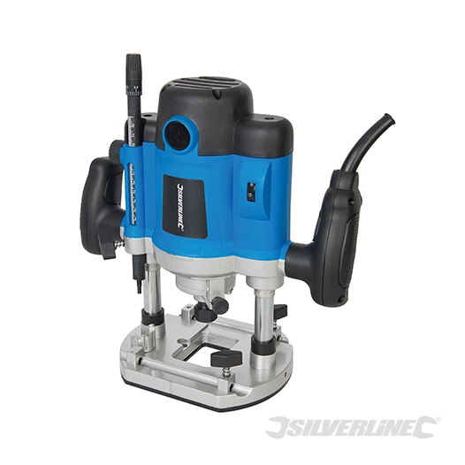 Silverline - Défonceuse plongeante 1/2'', 2 050 W - 2 050 W