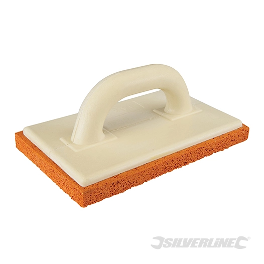 Silverline - Taloche de nettoyage mousse polyuréthane - Texture grossière