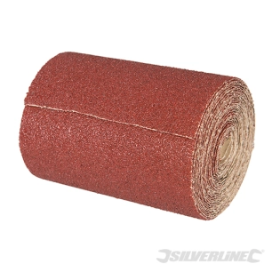 Silverline - Rouleau abrasif corindon 5 m - Grain 80, 5 m
