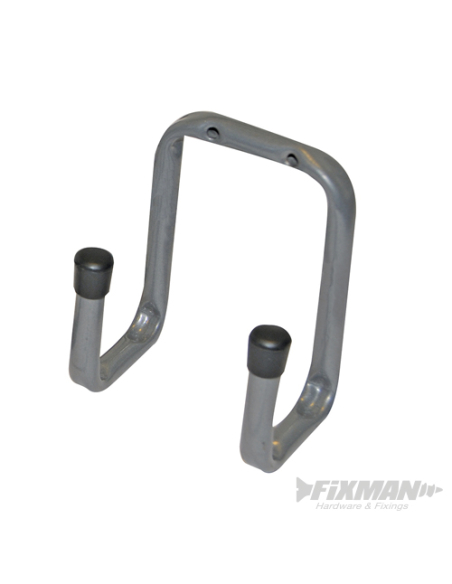 Crochet double Fixman 70mm Organisation murale robuste et compacte - Fixman