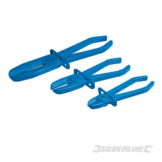 Silverline - Pinces pour tuyaux flexibles, 3 pcs - 3 pcs