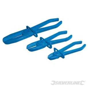 Silverline - Pinces pour tuyaux flexibles, 3 pcs - 3 pcs