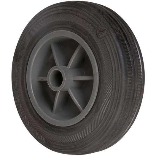 roue polypropy noire d15 d125