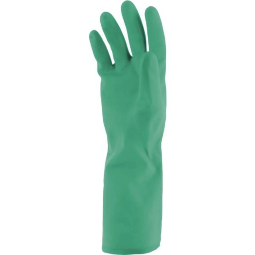 gant nitrile vert floque 30 cm t7 - 102926-7