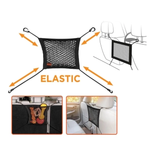 Réseau De Rangement De Voiture Entre Les Sièges Black+Decker
