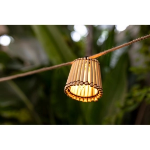 Guirlande Solaire Okinawa + Batterie 8m 10 Ampoules De Jardin Neuves