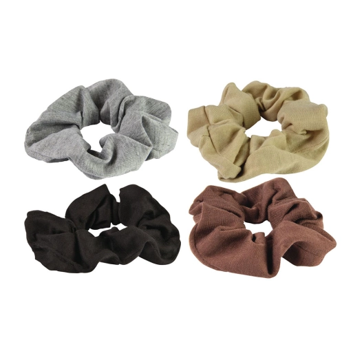 Pack De 4 Élastiques À Cheveux, 2 Couleurs Assorties. Juliette Fashion