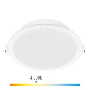 Pack 3pcs Downlight Meson Couleur Blanc, 5,5w, 550im. Philips