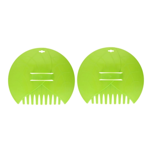 Râteau À Feuilles 36 X 31 X 8 Cm 2 Pièces Kinzo Jardin