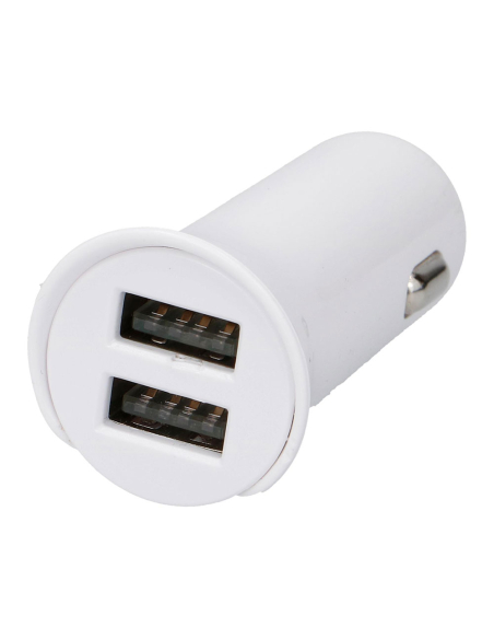 Chargeur De Voiture 2.1a, 2usb 12/24v All Ride