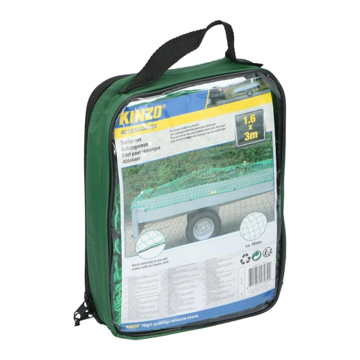Filet De Protection Remorque 1,6 X 3 M Kinzo