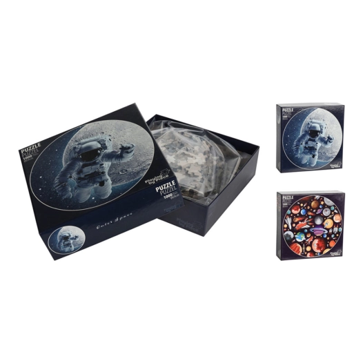 Puzzle 1 000 Pièces,Ø69cm Assorti, 491008040,