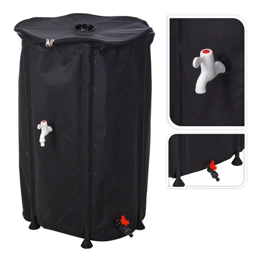Réservoir De Récupération D’eau De Pluie, Capacité 250l. Dw9200210, Ipae Progarden