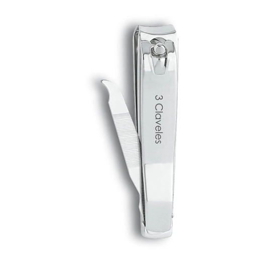 Coupe-Ongles Avec Lime Chrome 8cm D 3 Claveles
