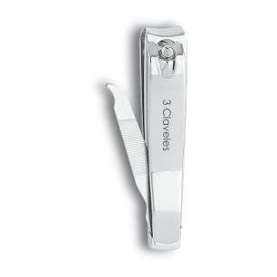 Coupe-Ongles Avec Lime Chrome 8cm D 3 Claveles