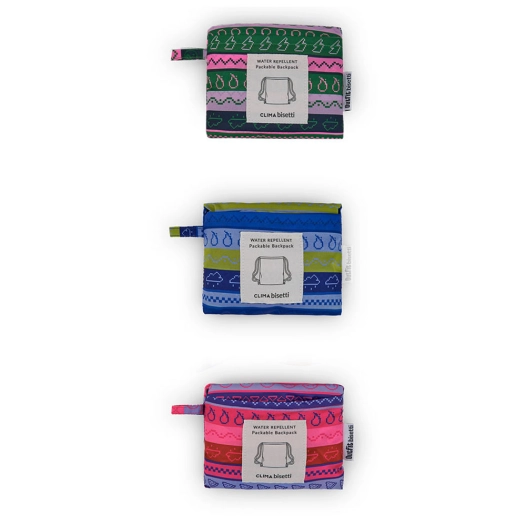 Sac À Dos Pliable Étanche, Couleurs Assorties. 35x40cm 30942. C-Collection