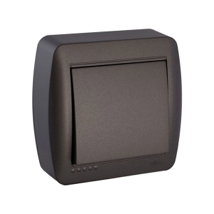 Interrupteur Croisé 10ax 250v~. De Surface. Série Murale Mur09ngu Solera