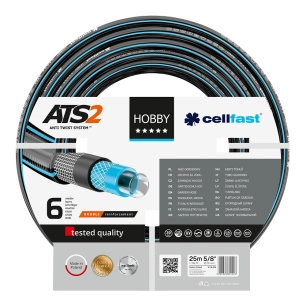 Hobby Ats2 Tuyau D'irrigation 6 Couches 15 Mm X 25 M Cellfast