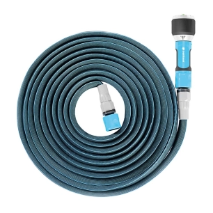 Jeu De Tuyaux Extensibles Zygzag 15 À 30 Avec Connecteurs Et Lance Multi Ergo Cellfast