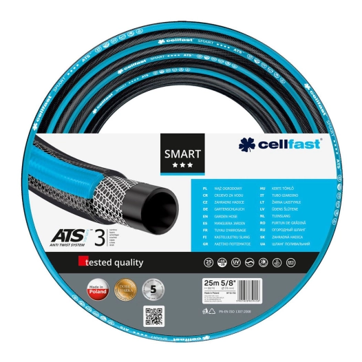 Tuyau D'irrigation Smart Ats 15 Mm X 25 M Cellfast