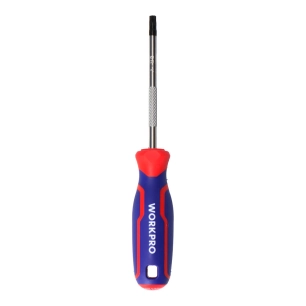 Tournevis Torx Cr-V Avec Manche Tricolore, T15x100mm Workpro