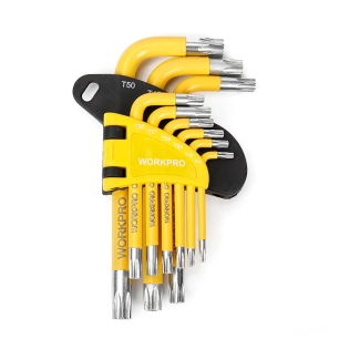 Jeu De 9 Clés Torx Workpro