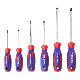 Jeu De 6 Tournevis Workpro