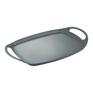 Grille 36,9 X 24,6 Cm Aluminium Forgé Ind Gris Terre Sg-6755 San Ignacio