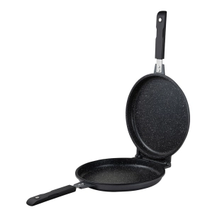 Poêle Double Ronde 26 X 6 Cm Alu Ind Forgé Polaris Sg-6484 San Ignacio