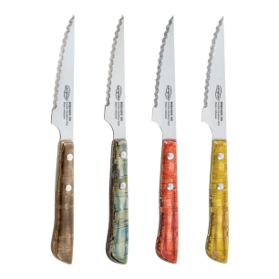 Ensemble De 4 Couteaux De Chute Evergreen Bgeu-6076 San Ignacio
