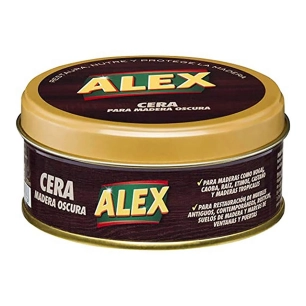Alex Cire Foncée En Boite Pour Bois 250 Gr